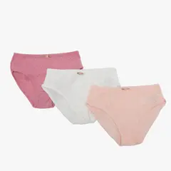 CONIGLIO - Pack 3 Calzones Algodón Niña