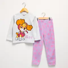 PAW PATROL - Pijama Niña Polar 2 Piezas