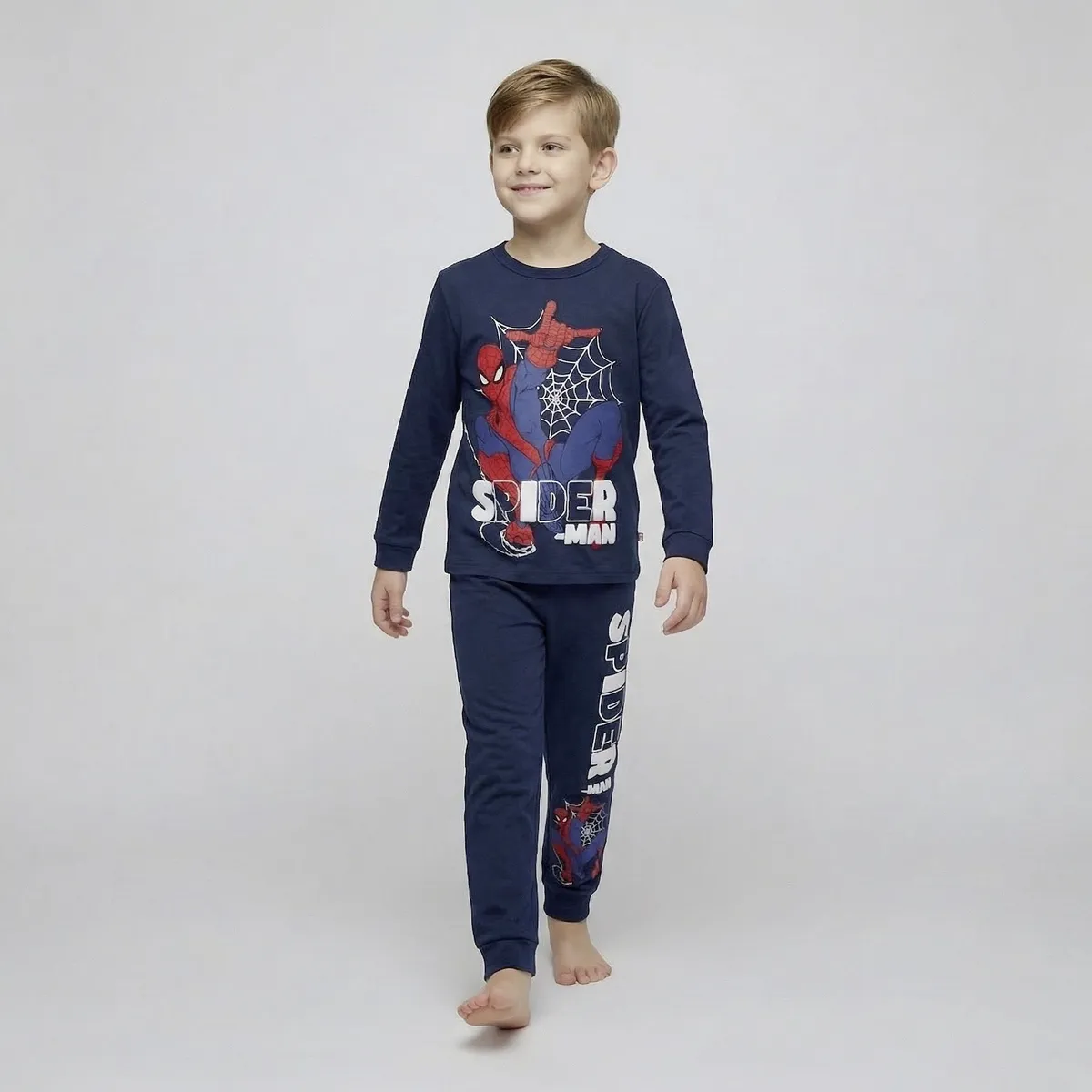 SPIDER MAN - Pijama 2 Piezas Algodón Niño Spider-Man