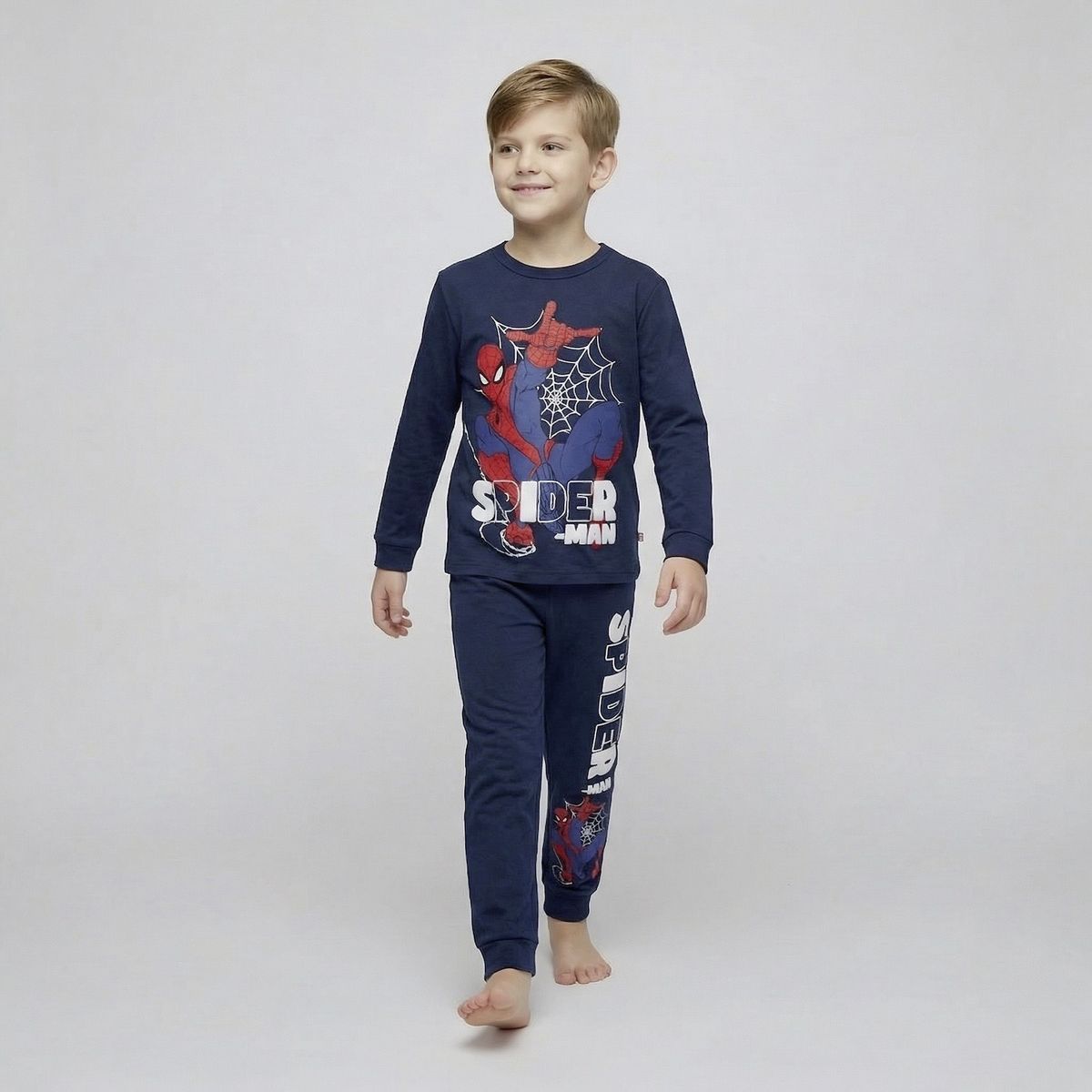 SPIDER MAN - Pijama 2 Piezas Algodón Niño Spider-Man