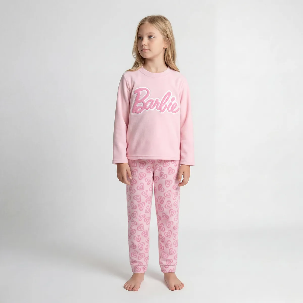 BARBIE - Pijama Niña Polar 2 Piezas Barbie