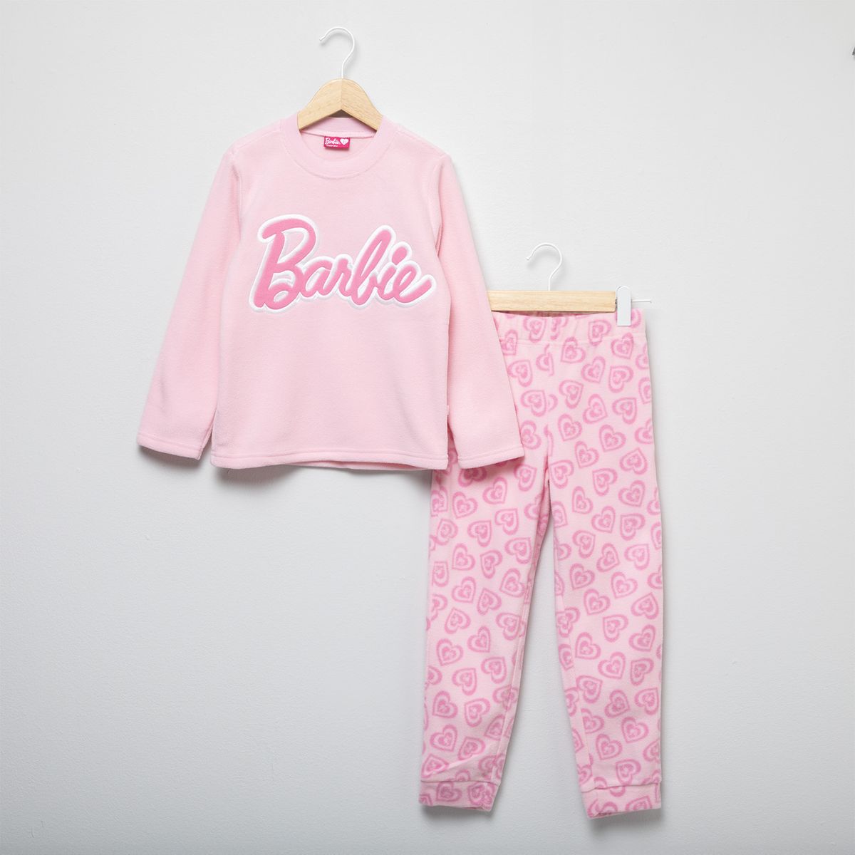 BARBIE - Pijama 2 Piezas Polar Niña Barbie