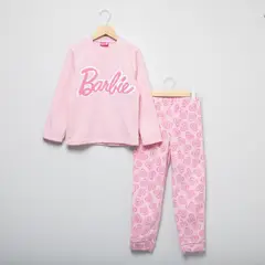 BARBIE - Pijama 2 Piezas Polar Niña