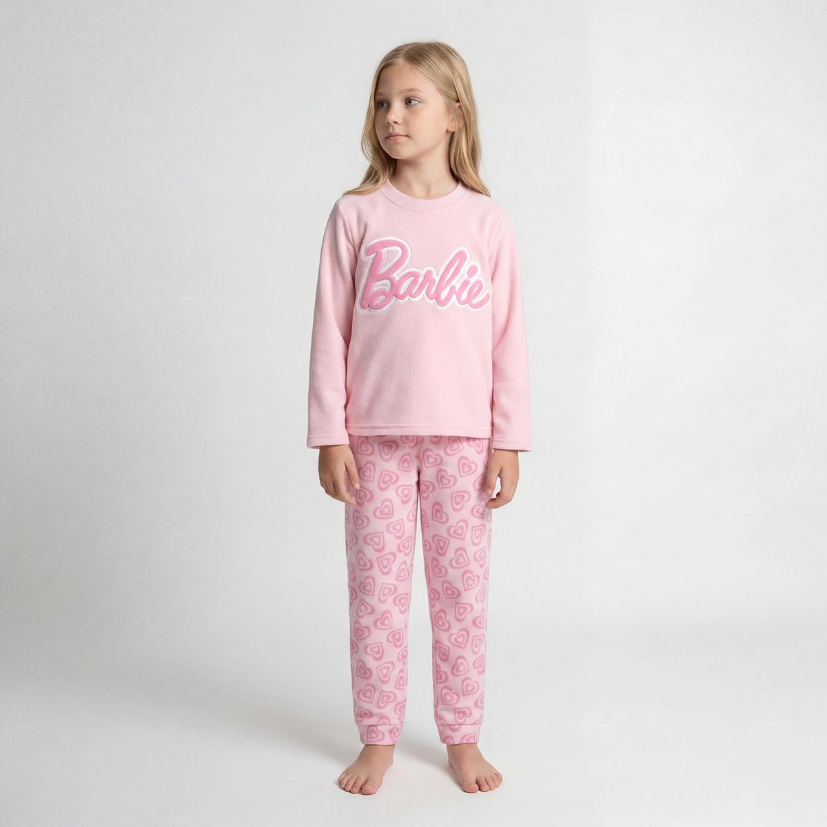 BARBIE - Pijama 2 Piezas Polar Niña Barbie