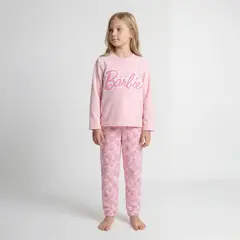 BARBIE - Pijama 2 Piezas Polar Niña