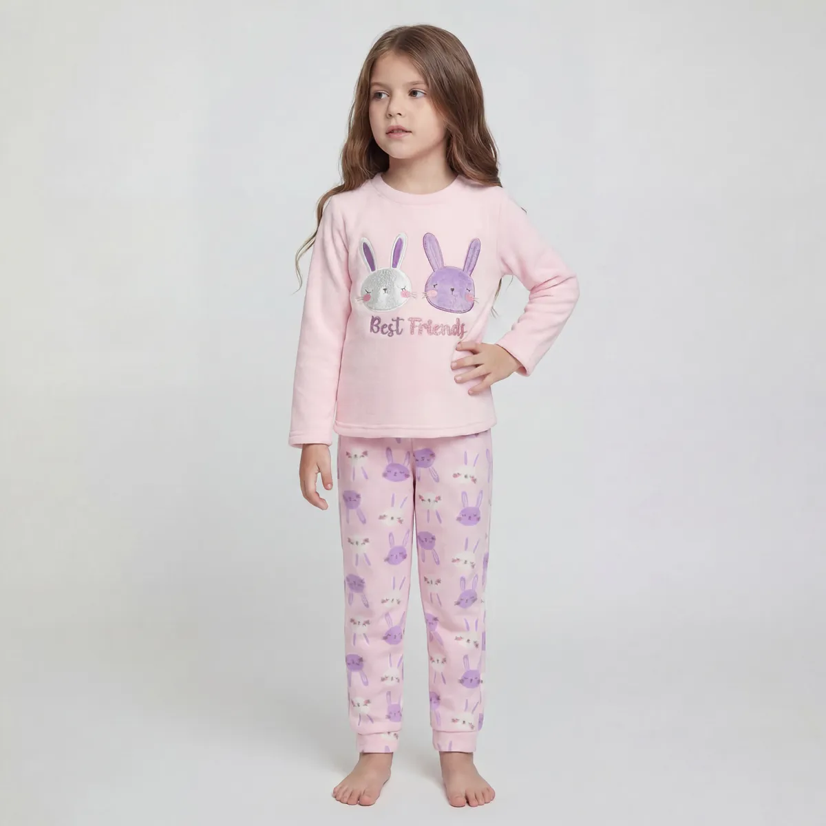 YAMP - Pijama Niña Polar 2 Piezas Yamp