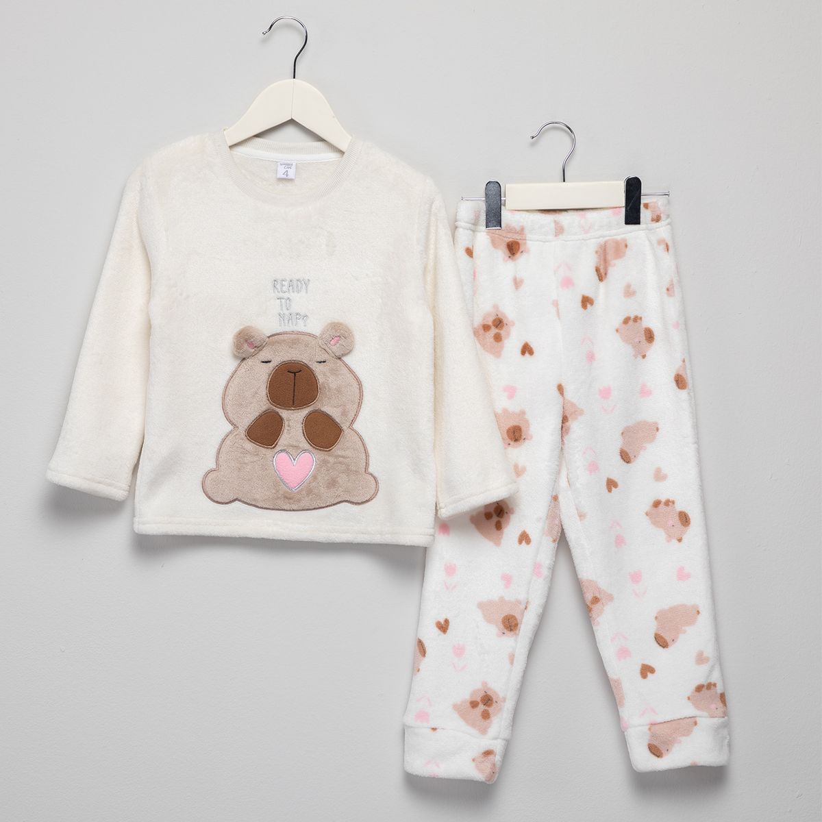 YAMP - Pijama Niña Polar 2 Piezas Capibara Yamp