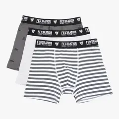 FEDERATION - Pack 3 Boxer Algodón Niño