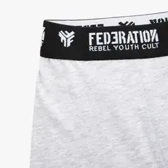 FEDERATION - Pack 3 Boxer Algodón Niño