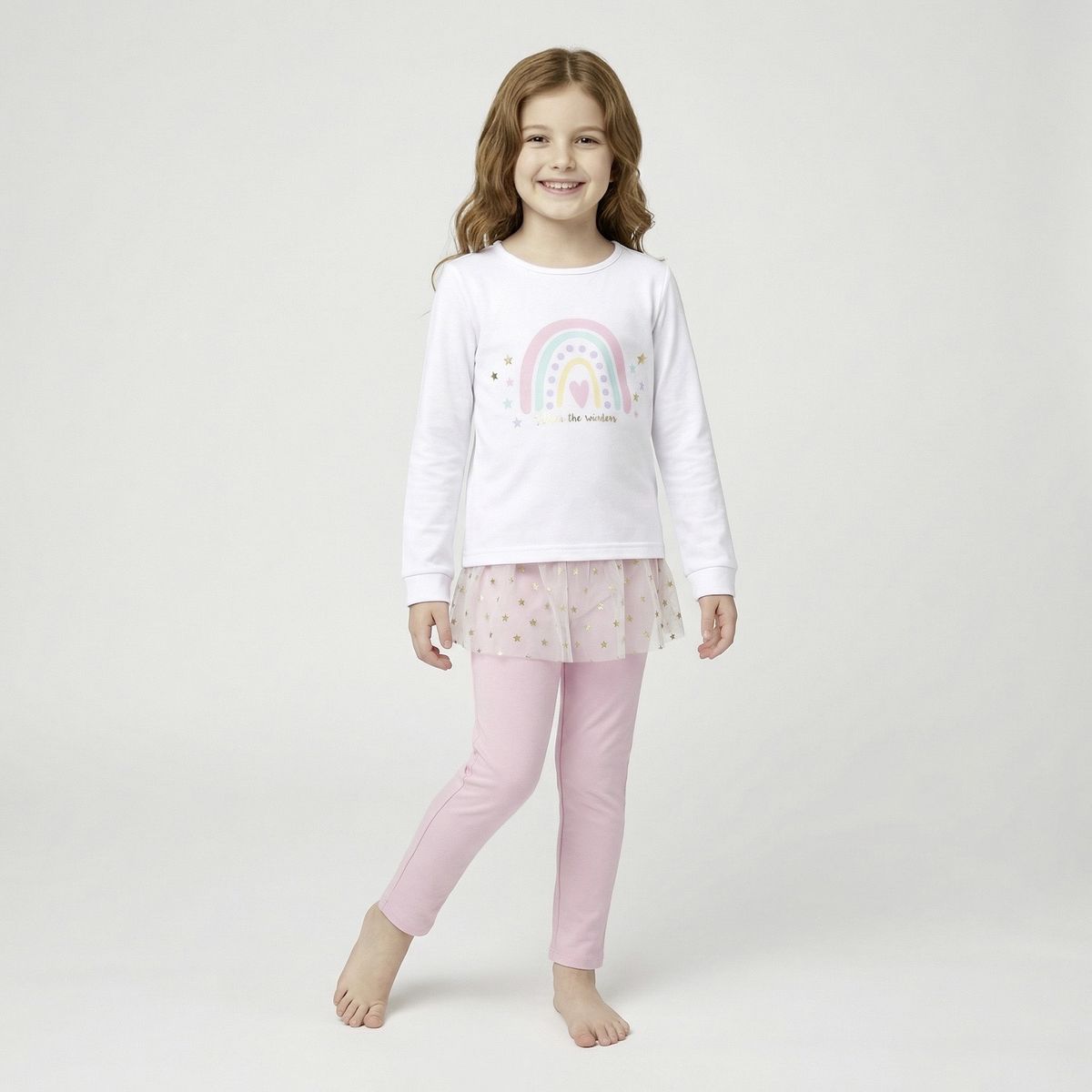 YAMP - Pijama Niña Algodón 2 Piezas Yamp