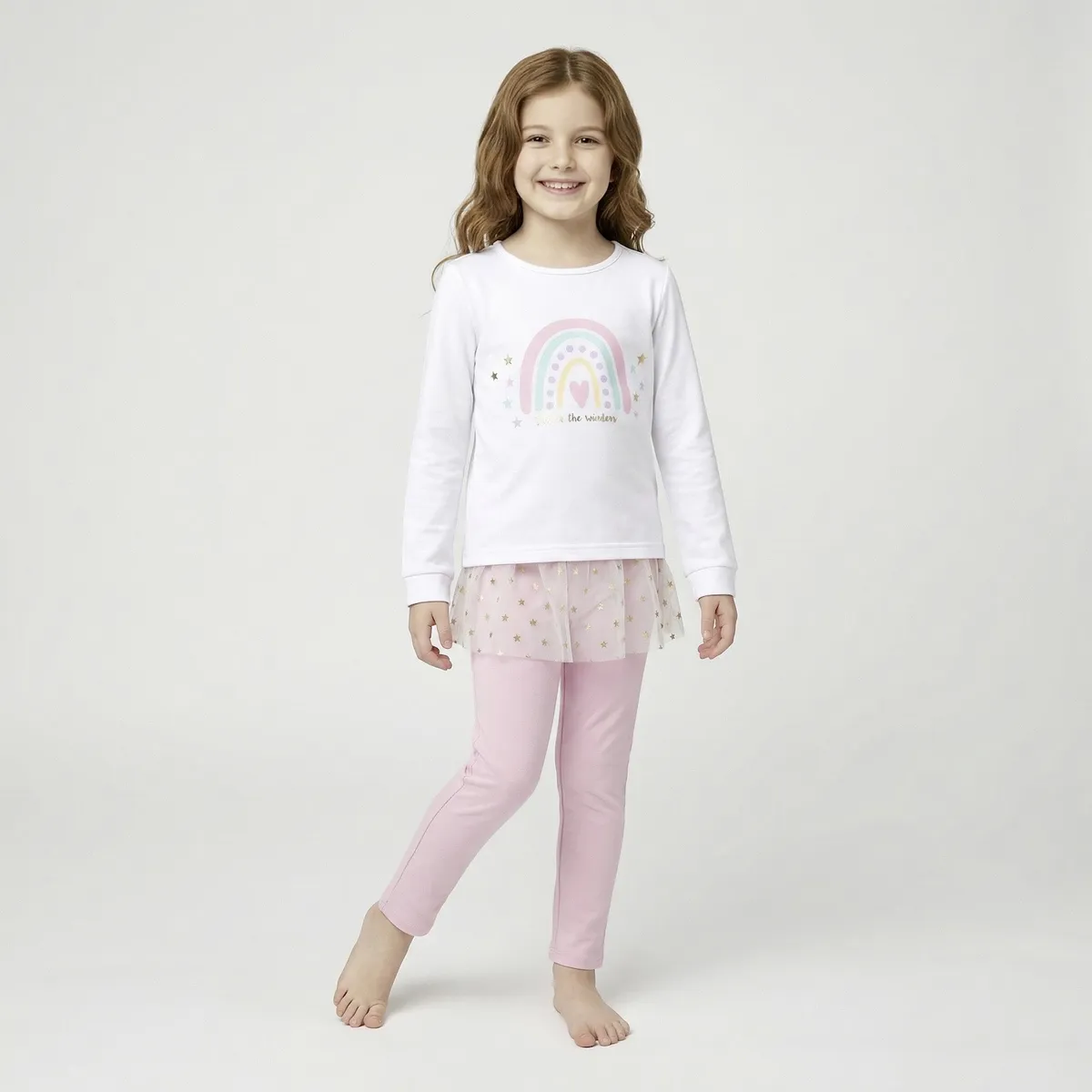 YAMP - Pijama Niña Algodón 2 Piezas Yamp