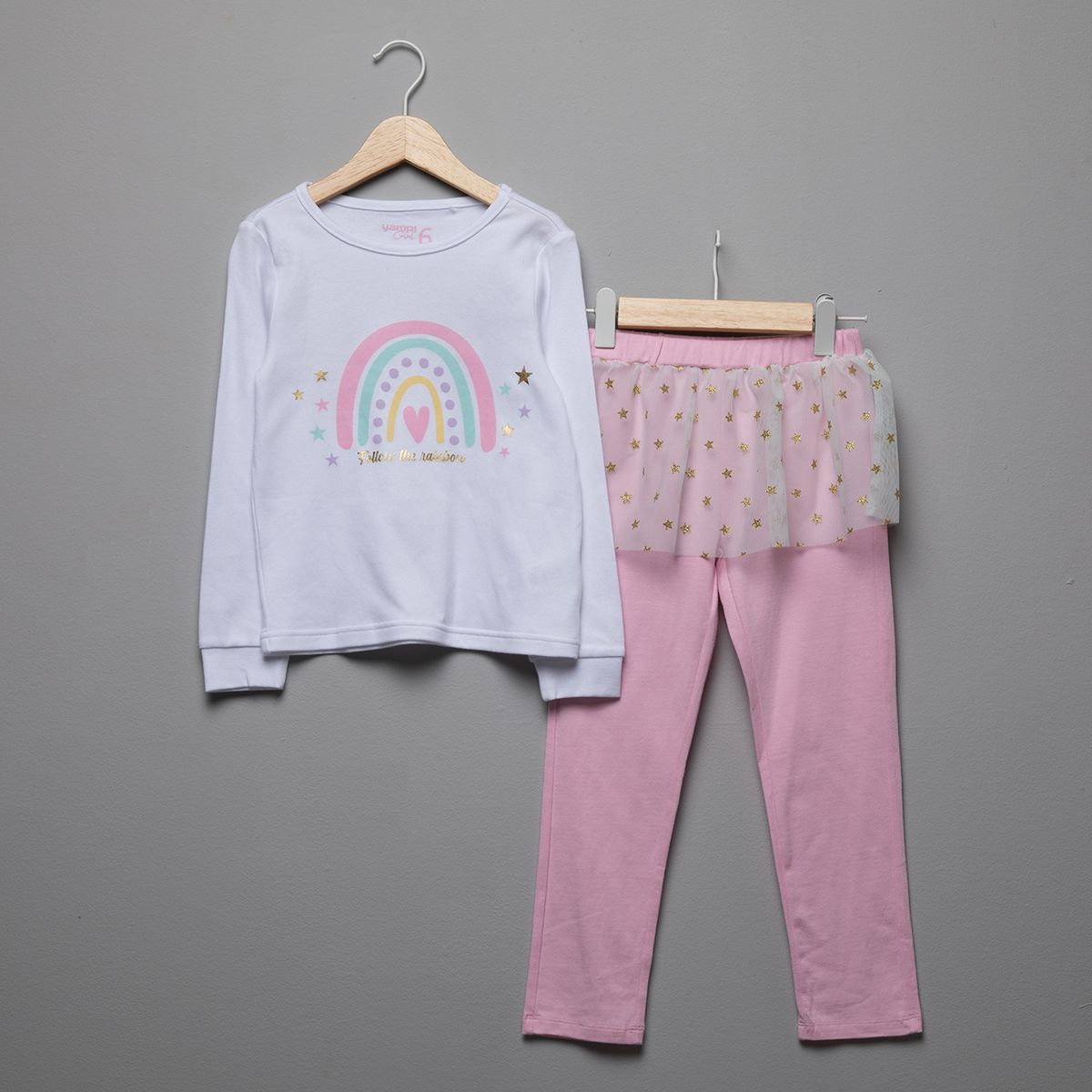 YAMP - Pijama Niña Algodón 2 Piezas Yamp