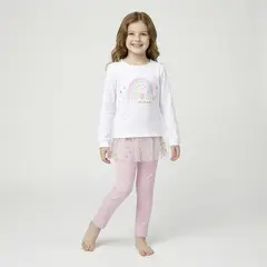 YAMP - Pijama Niña Algodón 2 Piezas