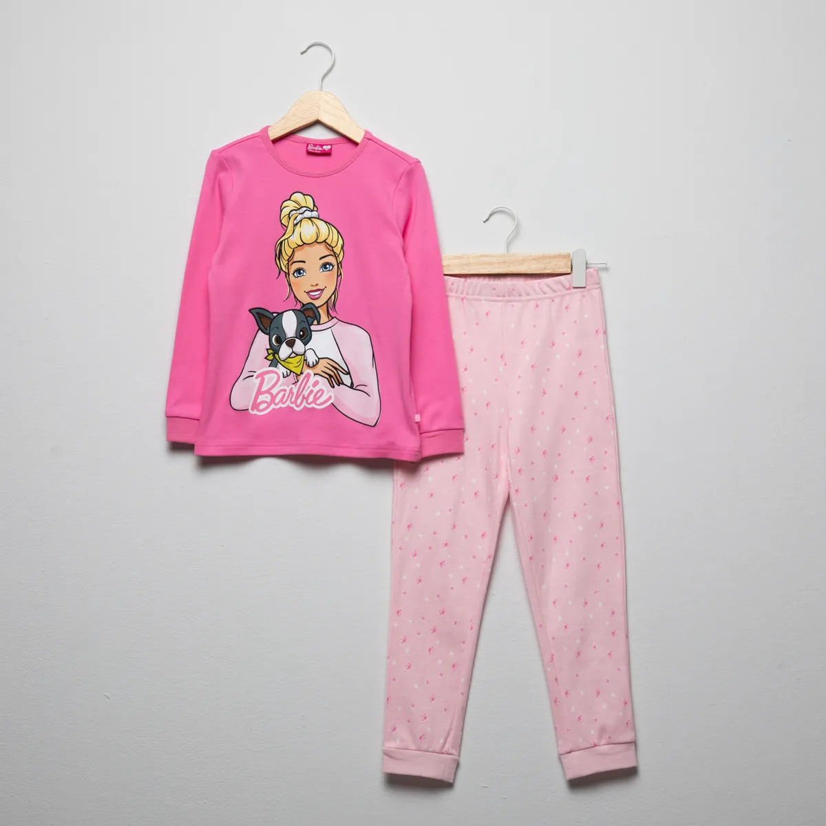 BARBIE - Pijama Niña Algodón 2 Piezas Barbie