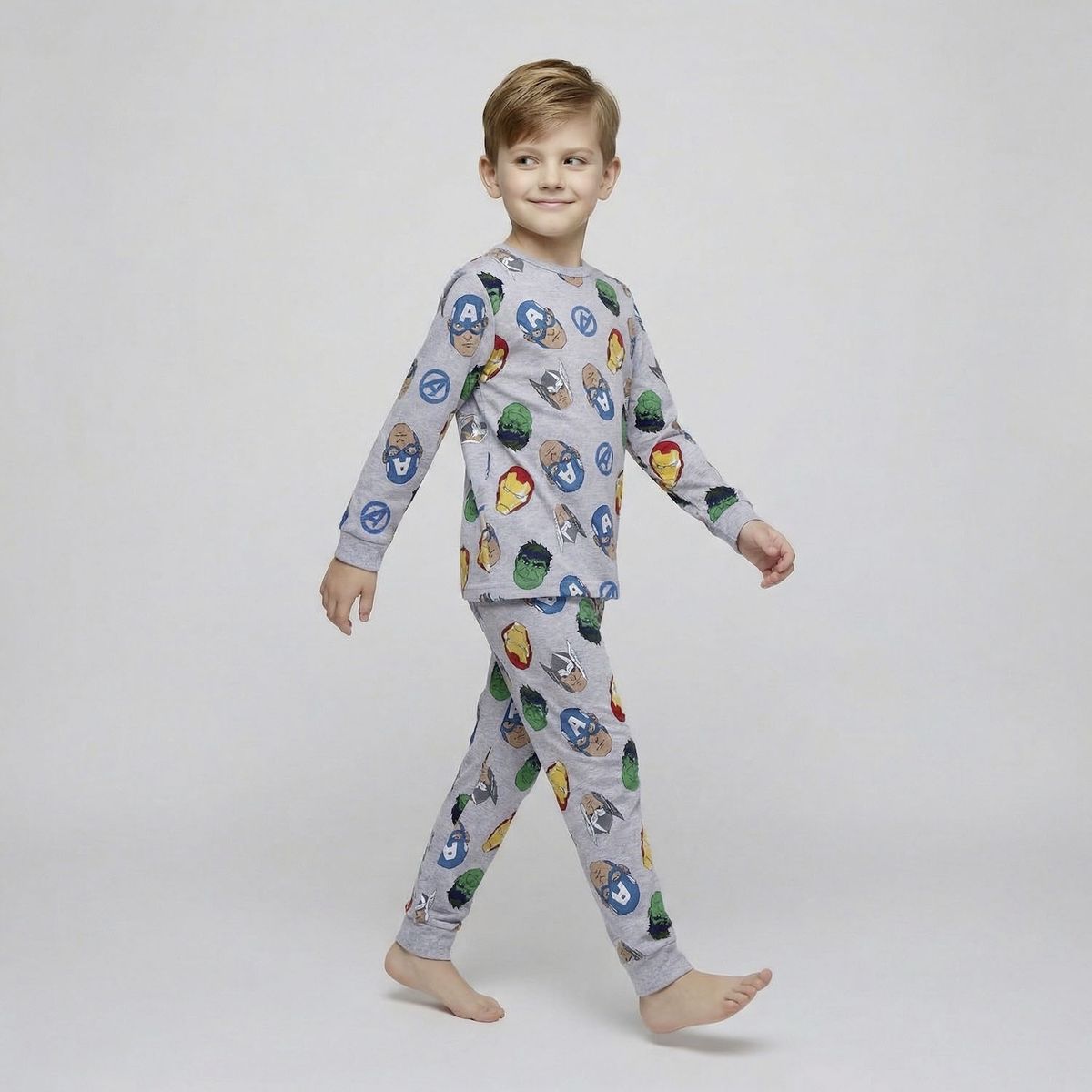 AVENGERS - Pijama Niño Algodón 2 Piezas Avengers