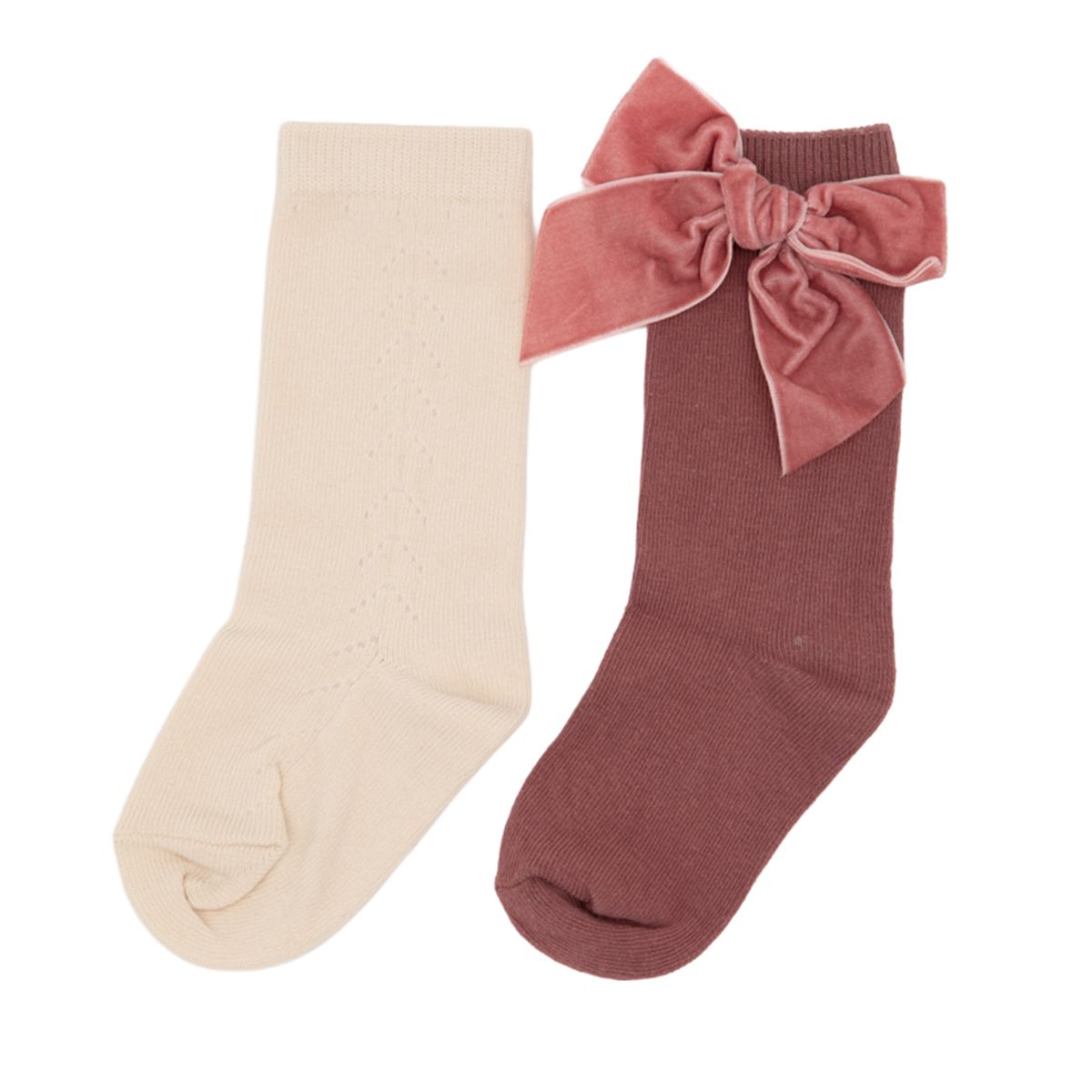 CONIGLIO - 2 Pares De Calcetines Algodón Niña Coniglio