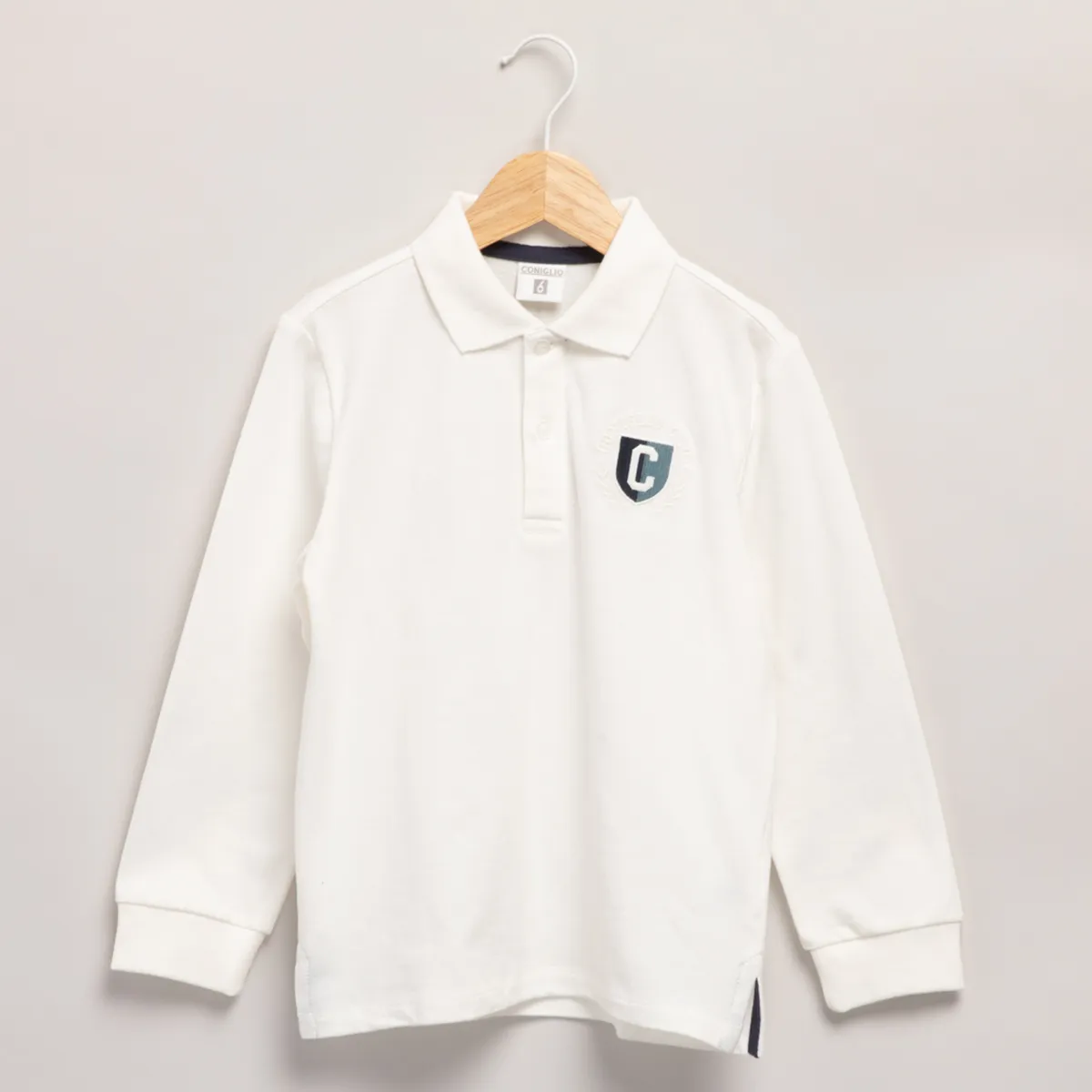 CONIGLIO - Polera Niño Manga Larga Algodón Coniglio