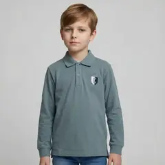 CONIGLIO - Polera Niño Manga Larga Algodón