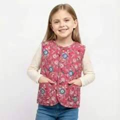 CONIGLIO - Chaqueta Vest Niña Reversible