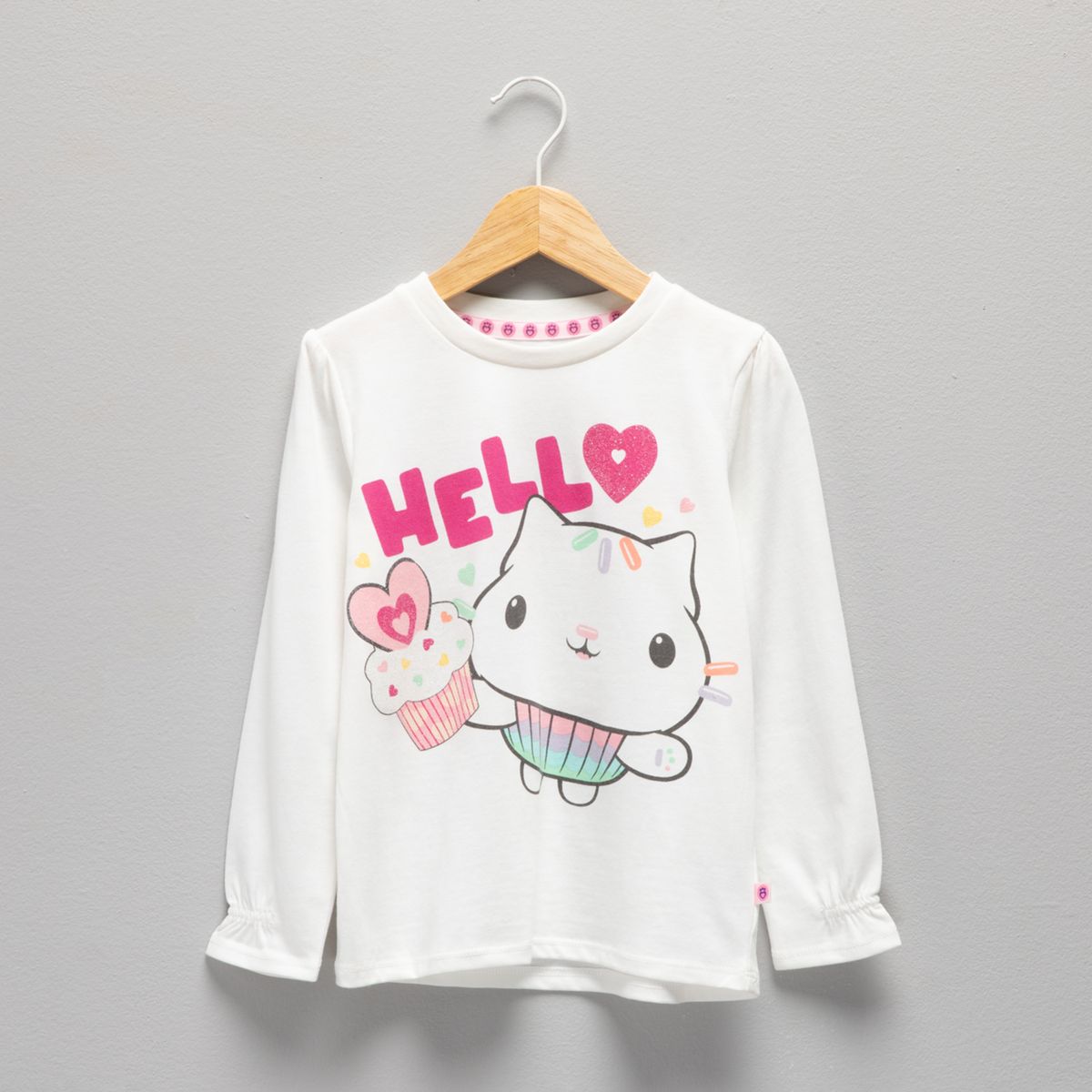 GABBYS DOLLHOUSE - Pack 3 Polera Niña Algodón Casa de Gabby