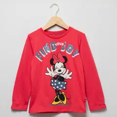 MINNIE - Polera Niña Algodón