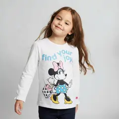 MINNIE - Polera Niña Algodón