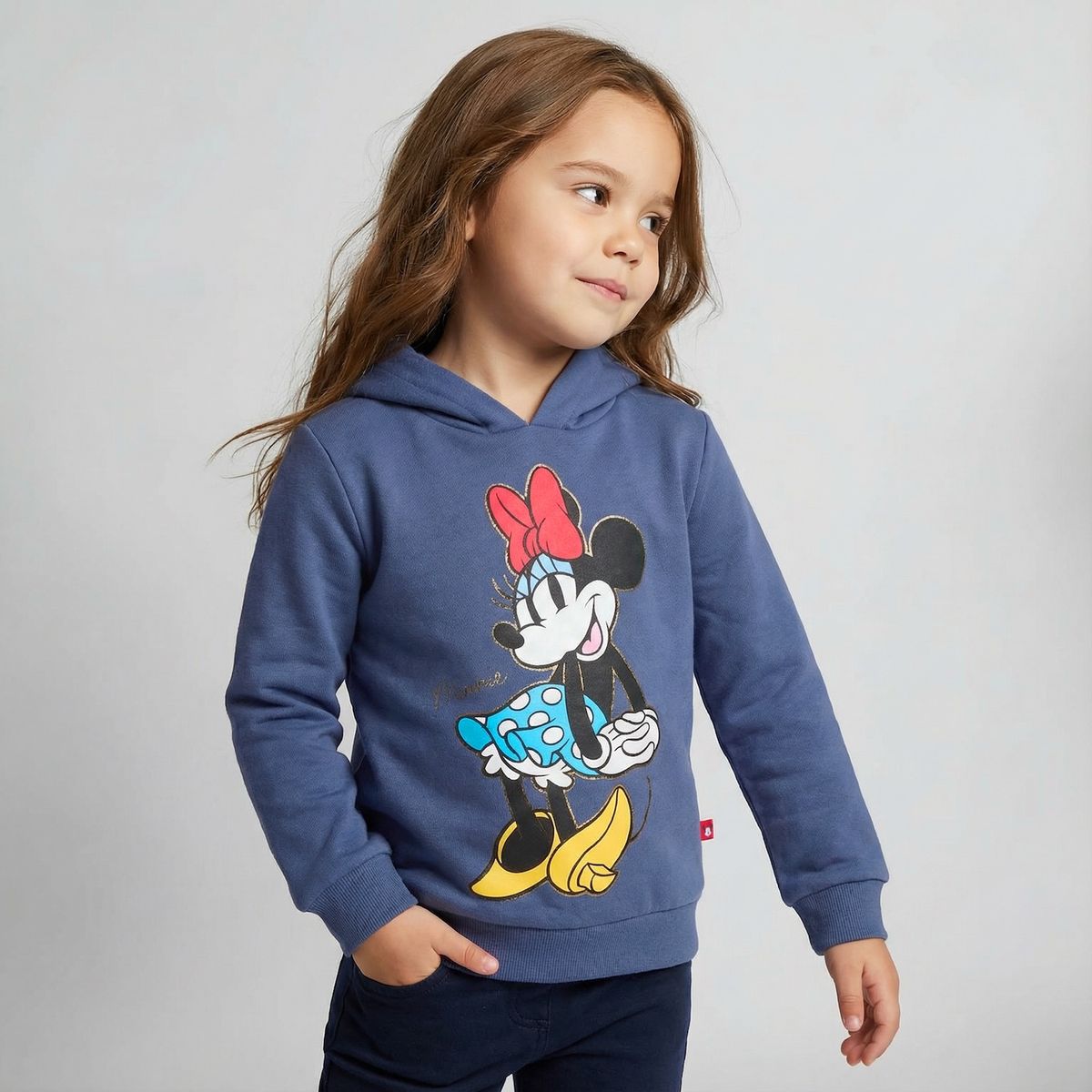 MINNIE - Polerón Niña Algodón Minnie