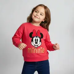 MINNIE - Polerón Niña Algodón