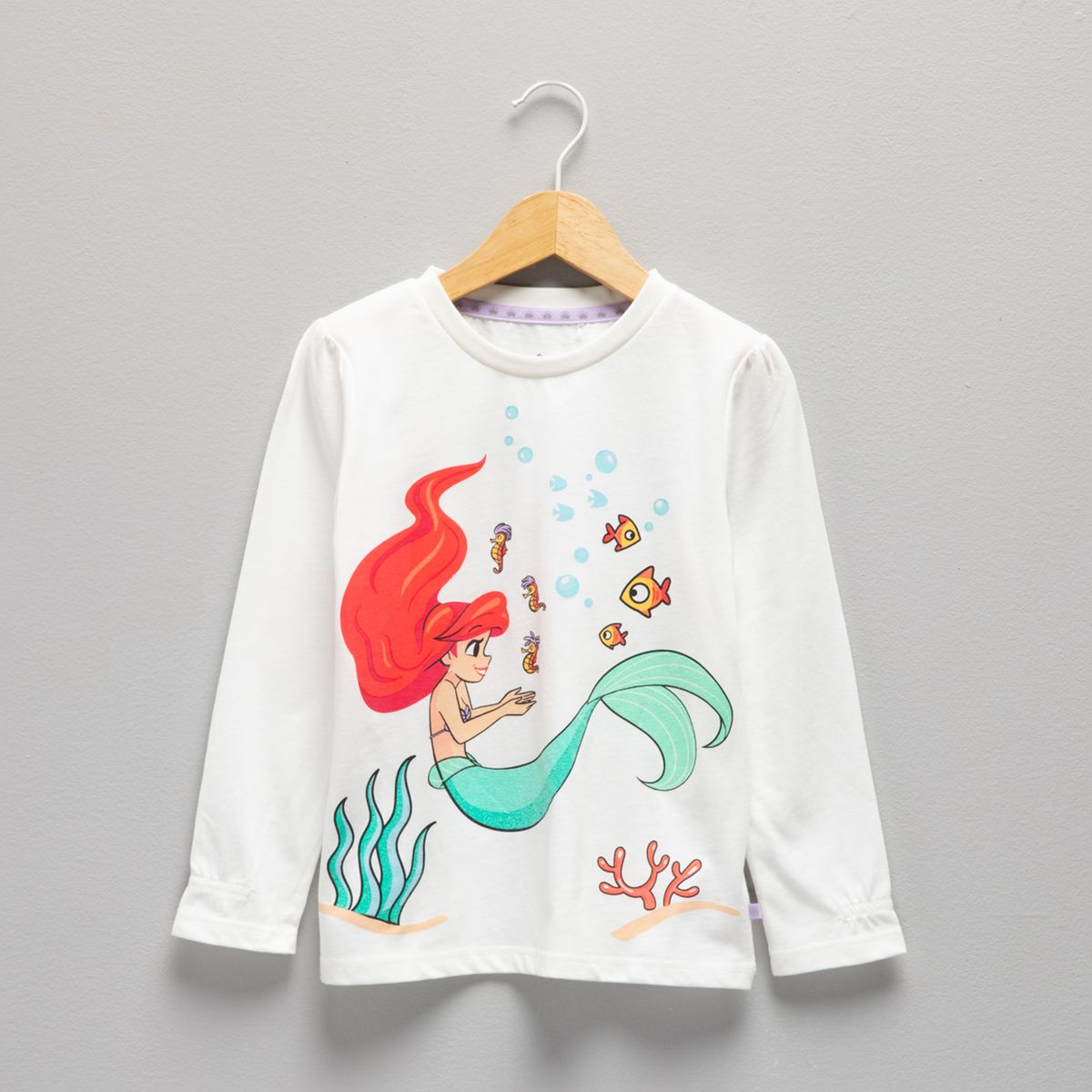 PRINCESAS - Polera Niña Algodón Princesas