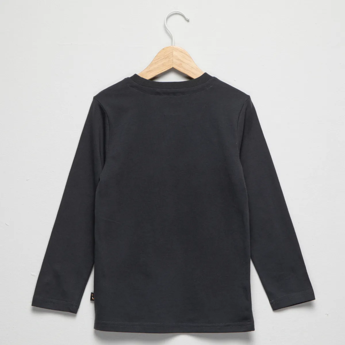 SONIC - Polera Manga Larga Algodón Niño Café Sonic