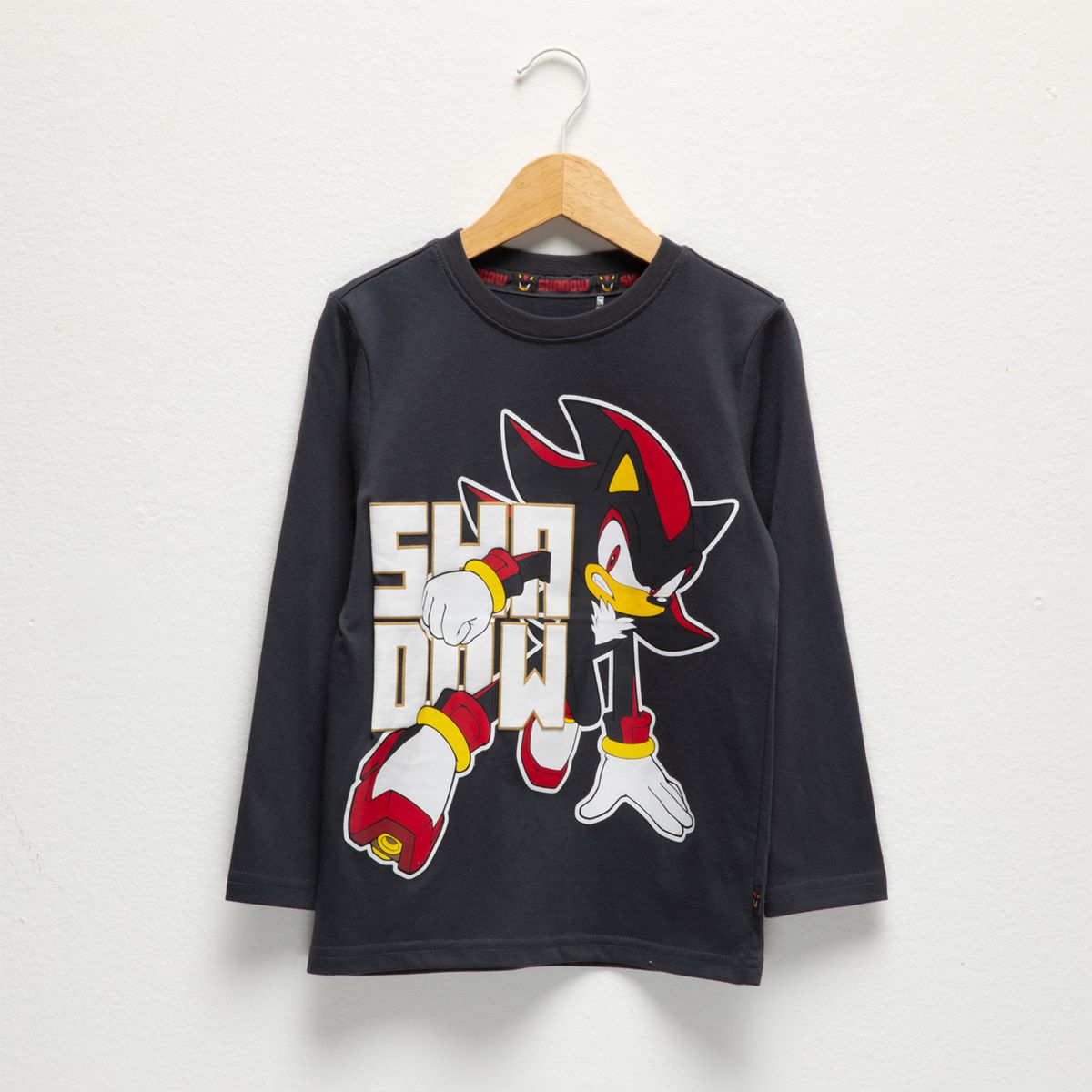 SONIC - Pack 3 Polera Manga Larga Algodón Niño Sonic