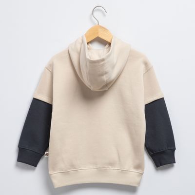 Imagen 2 del producto Poleron Algodón Niño Beige