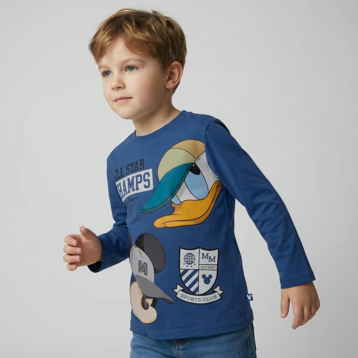 STD CHARACTERS - Polera Manga Larga Mickey Mouse