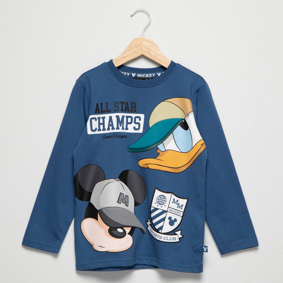 STD CHARACTERS - Polera Manga Larga Mickey Mouse