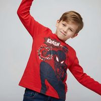 Polera Manga Larga Niño Spider-Man