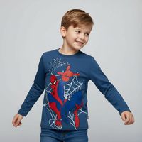 Polera Manga Larga Niño Spider-Man