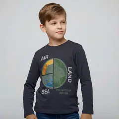 JURASSIC WORLD - Polera Manga Larga