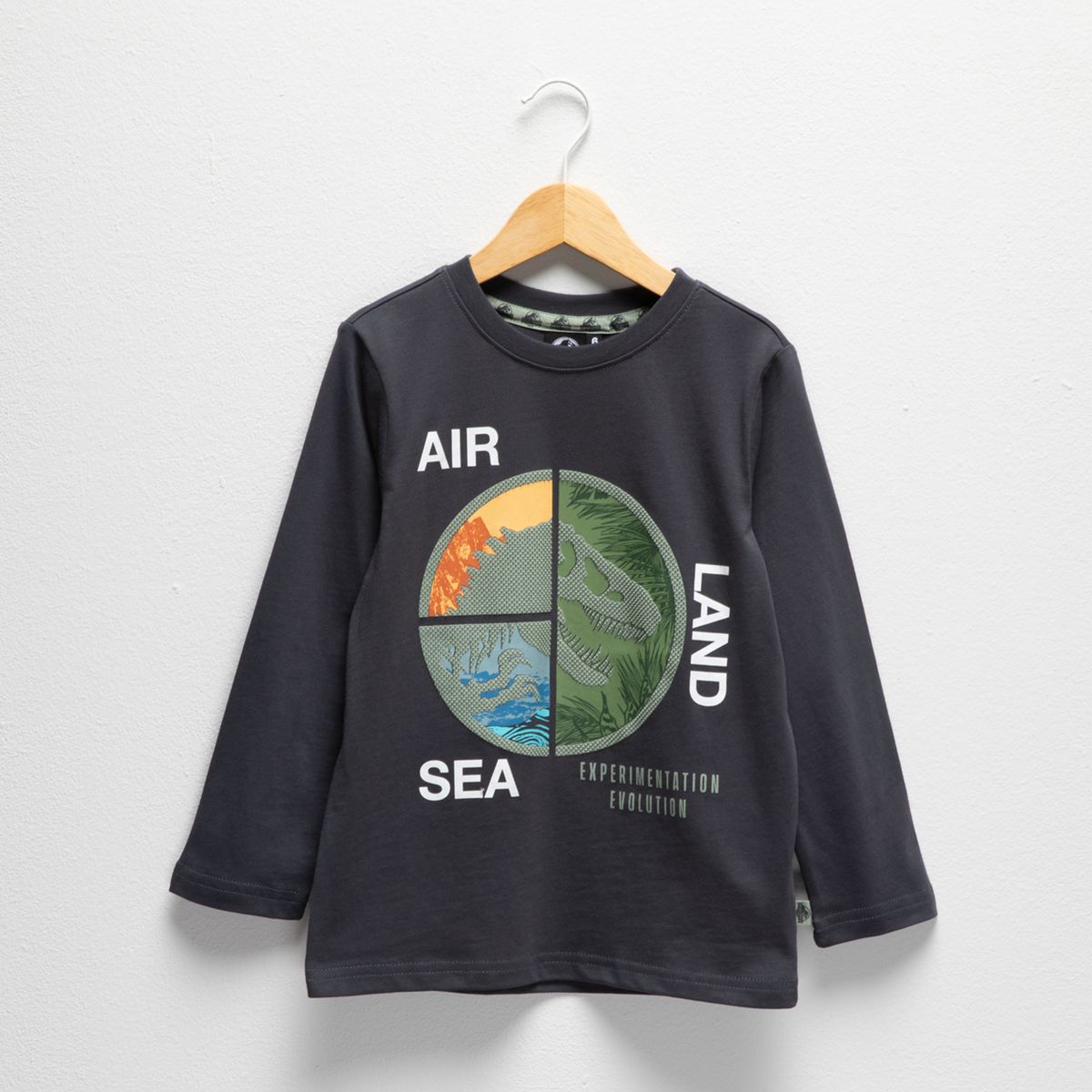 JURASSIC WORLD - Polera Manga Larga Jurassic World