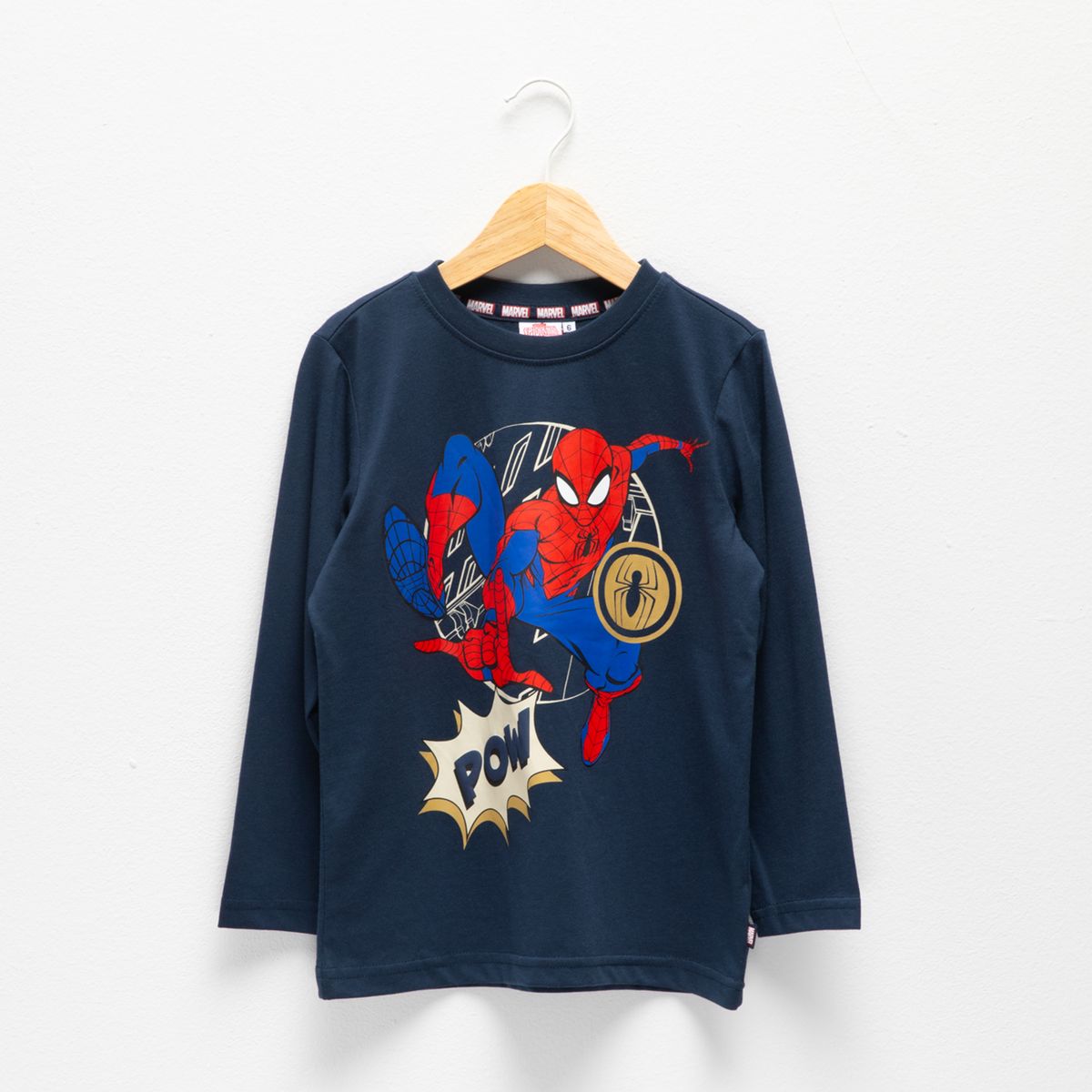 SPIDER MAN - Pack 3 Poleras Manga Larga Niño Spider-Man