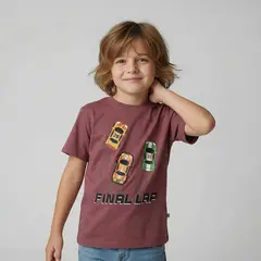 YAMP - Polera Niño Manga Larga Algodón