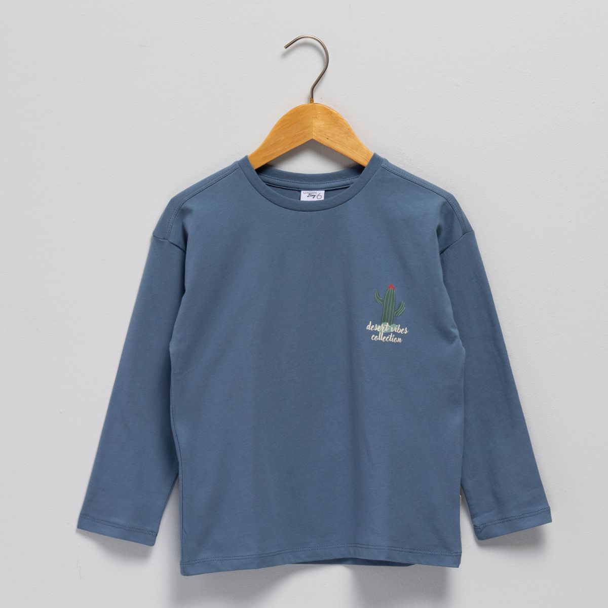 YAMP - Polera Niño Manga Larga Algodón Yamp
