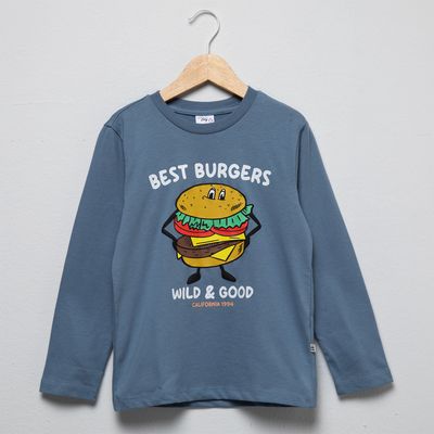 Imagen 2 del producto Polera Niño Manga Larga Algodón