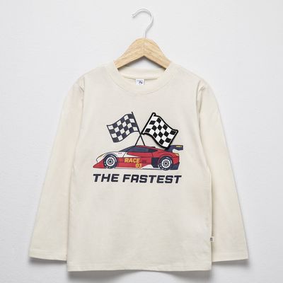 Imagen 2 del producto Polera Niño Manga Larga Algodón