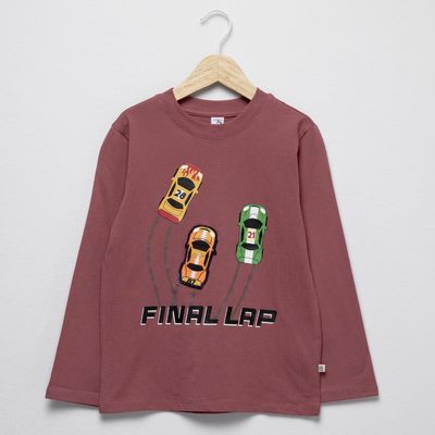 Imagen 2 del producto Polera Niño Manga Larga Algodón