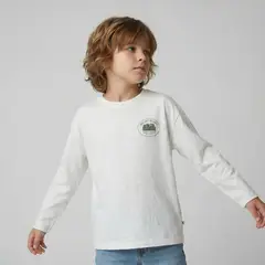 YAMP - Polera Niño Manga Larga Algodón