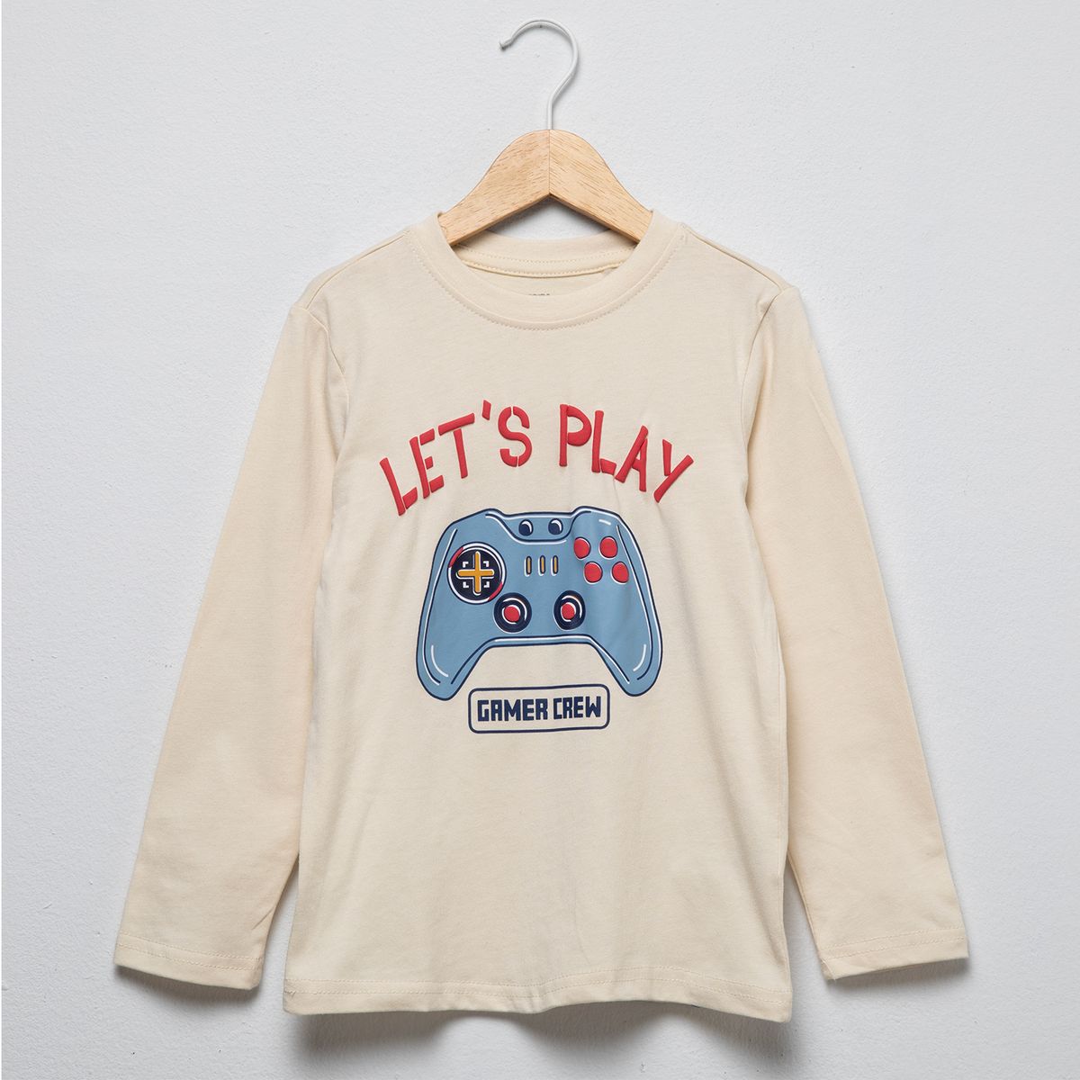 YAMP - Polera Niño Manga Larga Algodón Yamp