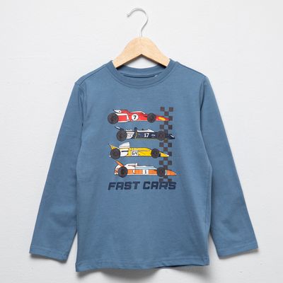 Imagen 2 del producto Polera Niño Manga Larga Algodón