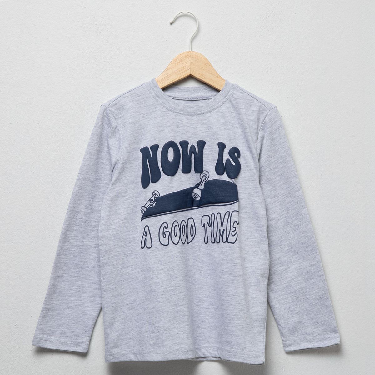YAMP - Polera Niño Manga Larga Algodón Yamp