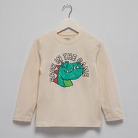 Polera Niño Manga Larga Algodón