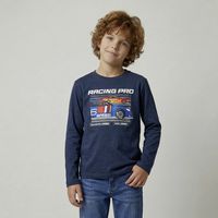 Polera Niño Manga Larga Algodón